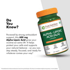 Pure Nutrition Alpha Lipoic Acid 600mg + Vitamin E - 120 Capsules - image 6