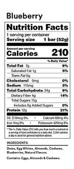 RX BAR Blueberry Protein Bar - 1 Bar (1.8 oz) - image 5