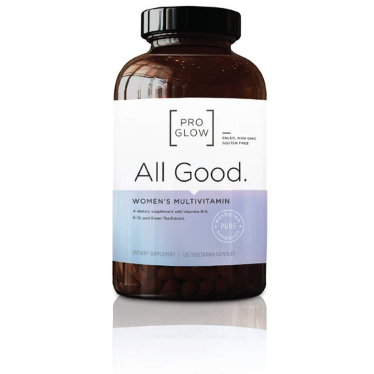 ProGlow All Good Multivitamin for Hormone Support - 120 Capsules
