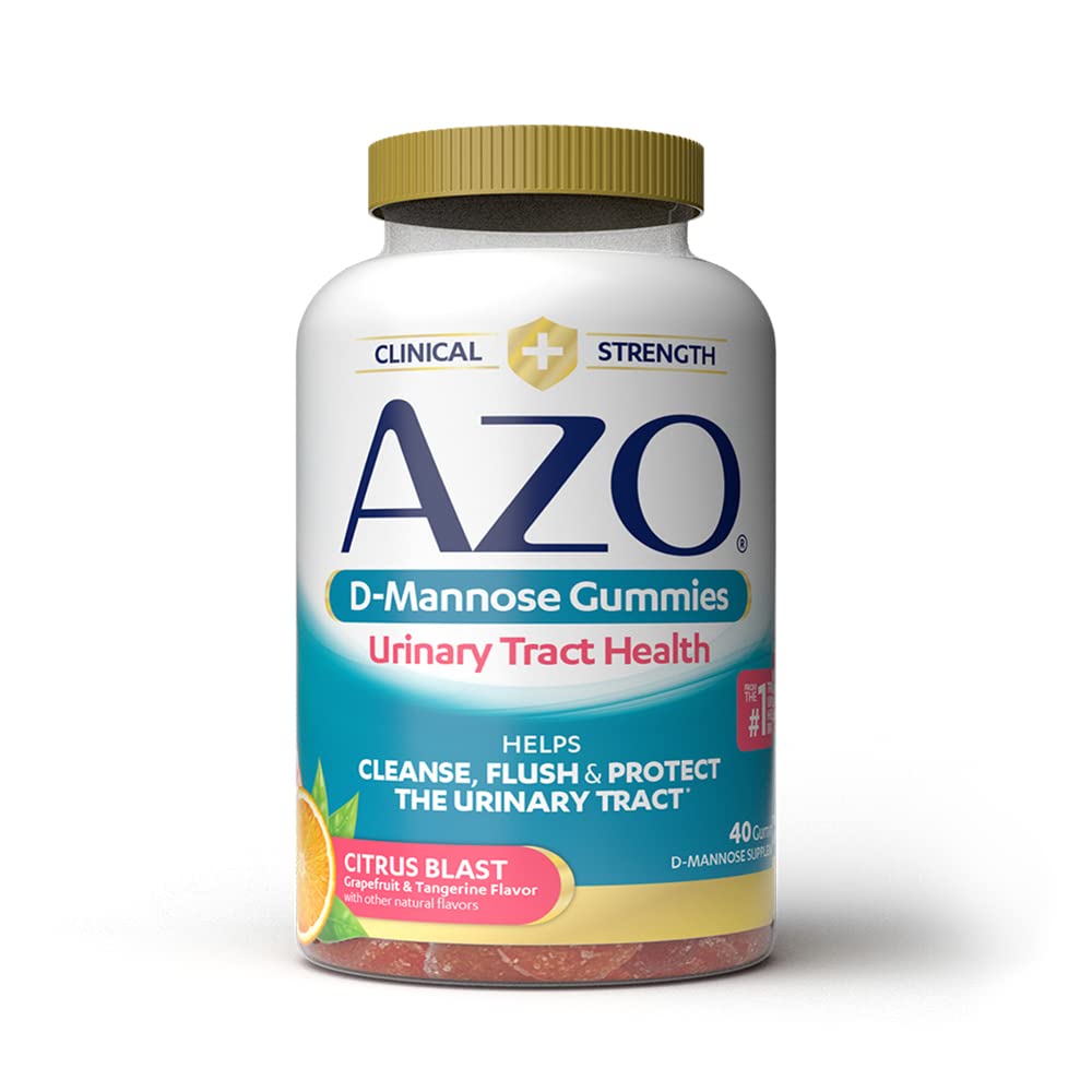 AZO D-Mannose Urinary Tract Health Gummies - 40 Count