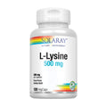 Solaray Free-Form L-Lysine 500mg - 240 Vegetarian Capsules