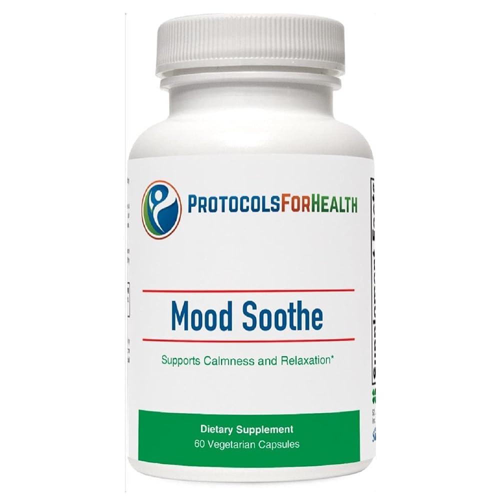 Protocols for Health Mood Soothe Dietary Supplement - 60 Vegetarian Capsules