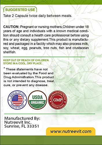 NutreeVit Hawthorn Berry Superfood Formula - 200 Capsules - image 3
