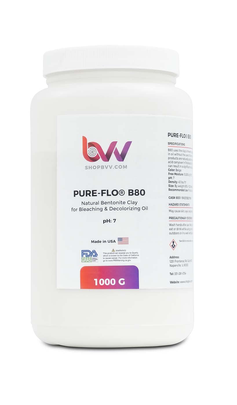 BEST VALUE VACS BVV Pure-Flo B80 Natural Bentonite for Edible Oils - 4 Bags - image 4