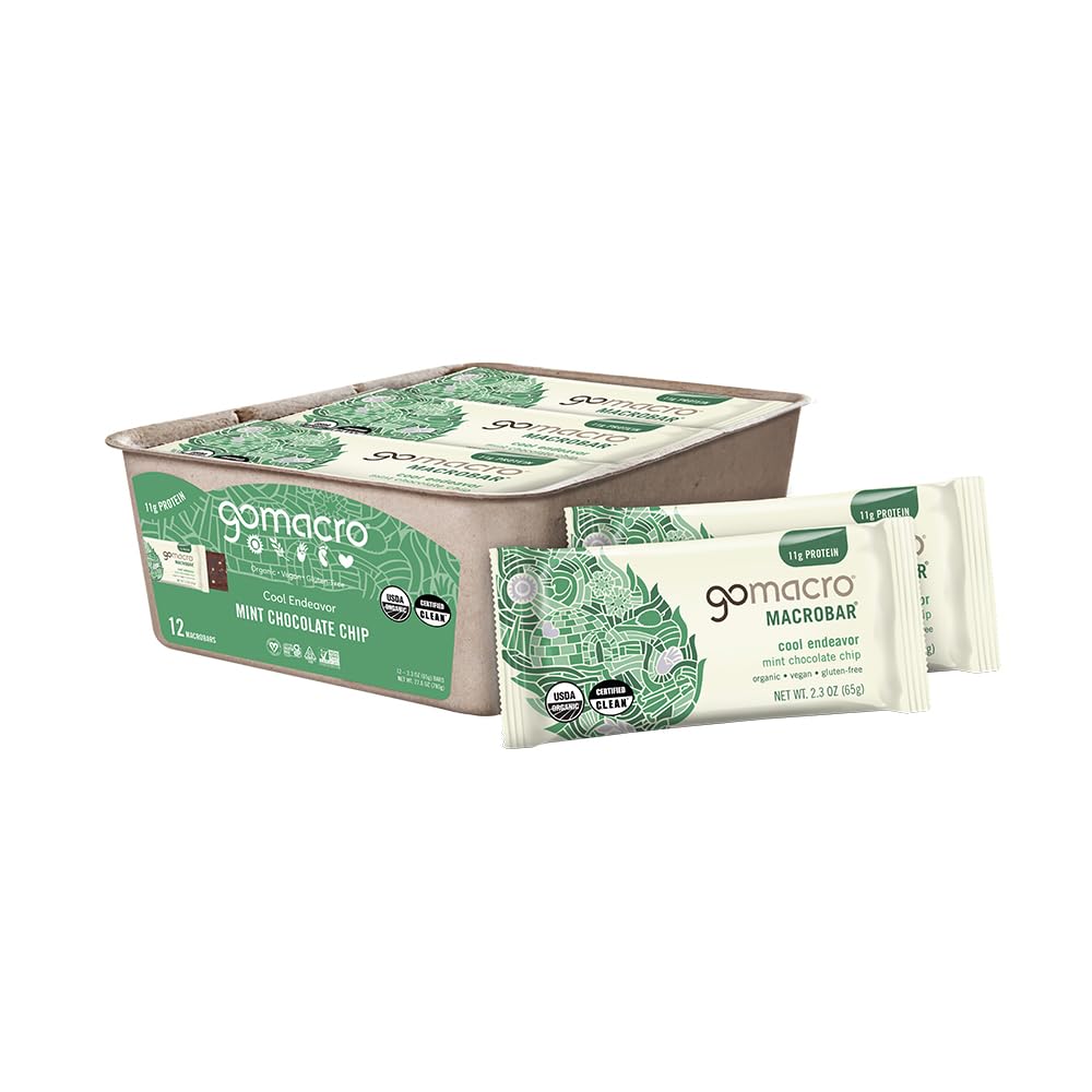 GoMacro MacroBar Organic Vegan Protein Bars