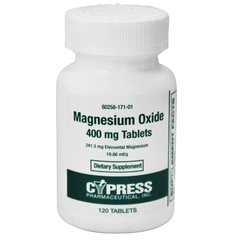 FAUAID Magnesium Oxide 400 mg - 120 Tablets