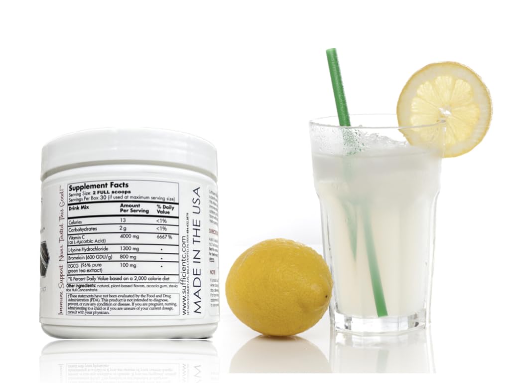 Sufficient-C Immune & Digestive Drink Mix Bundle - 2 Pack - image 2