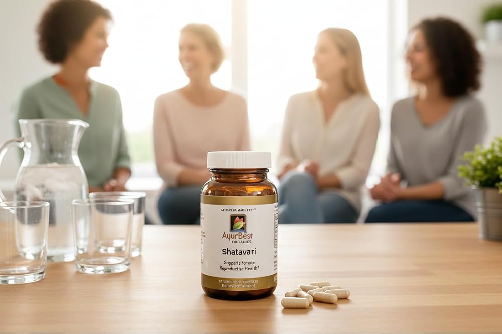 AyurBest Shatavari Herbal Supplements 425mg - 90 Capsules - image 2