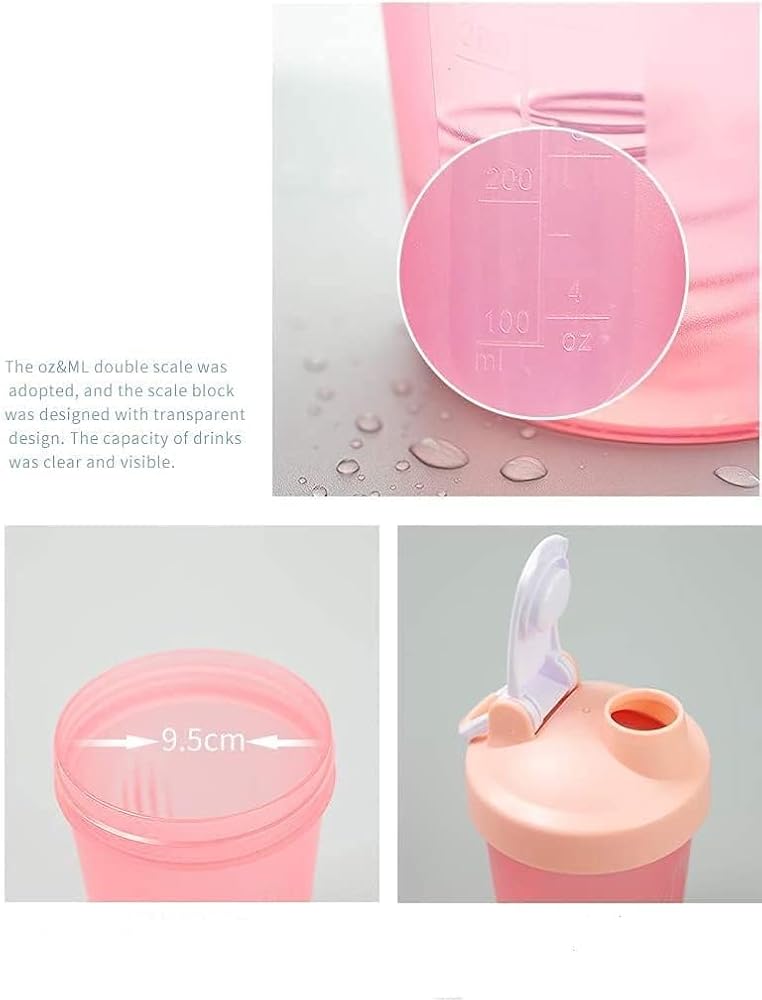CHNLML Protein Shaker Bottle 400ML Leak-Proof - 16 Oz - image 5