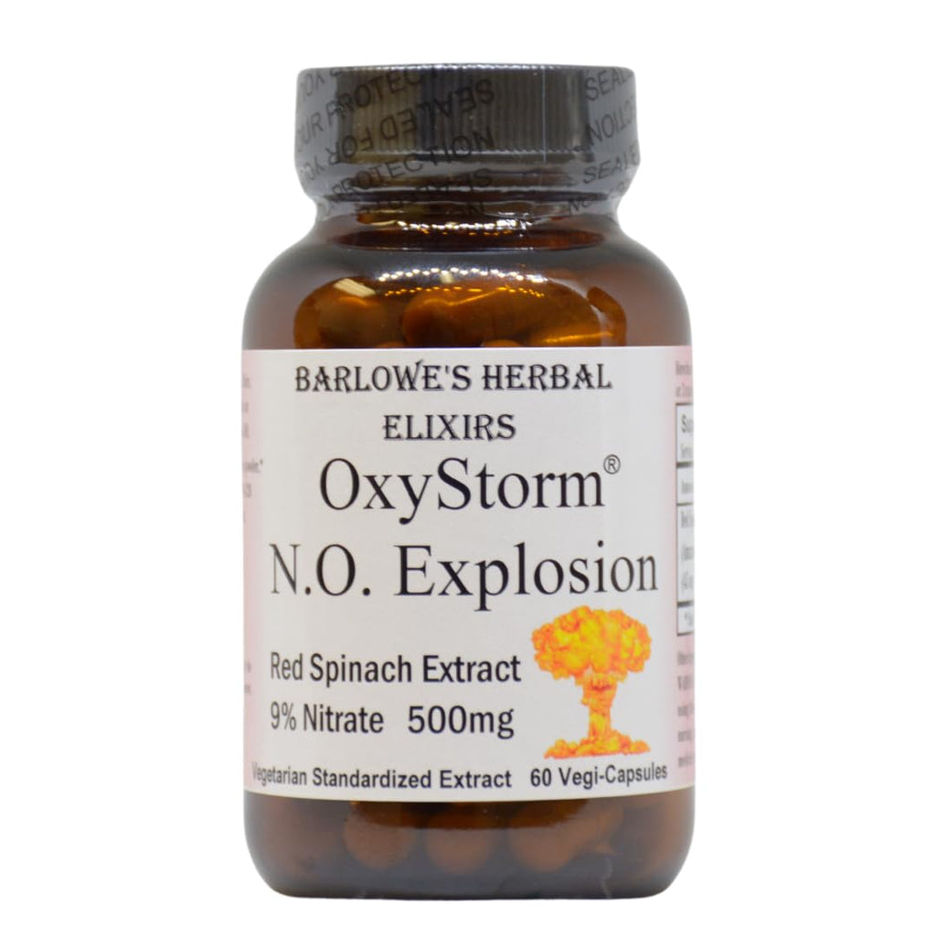 Barlowe's Herbal Elixirs OXYSTORM N.O. Explosion Red Spinach - 60 Capsules