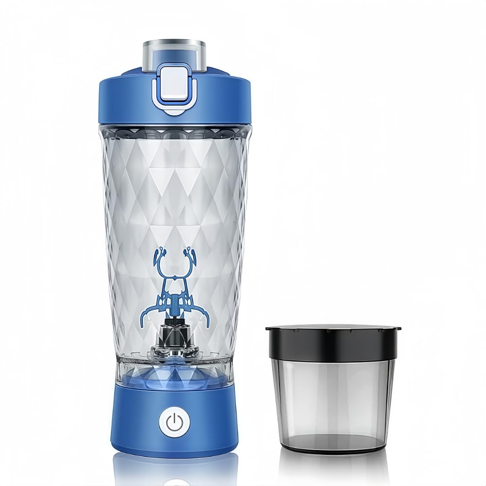 TDXVPB Self electric Stirring Cup with powder box Protein Shake