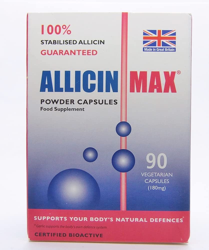 ALLICINMAX Allicin Max 100% Pure Allicin - 180 Capsules