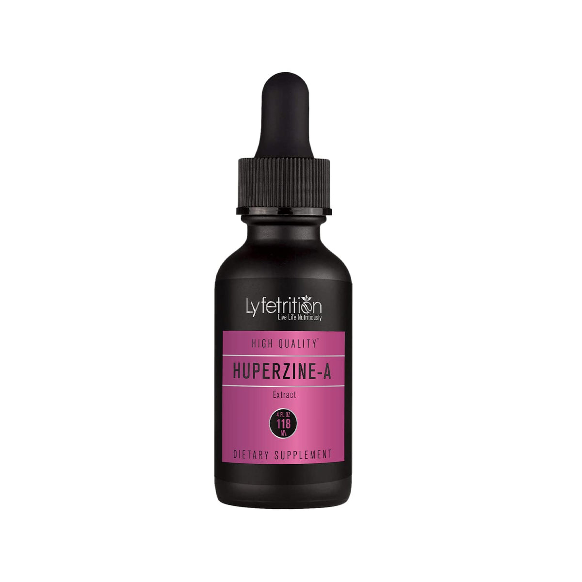 Lyfetrition Huperzine-A Supplement 380 mcg - 4 Fl Oz Liquid