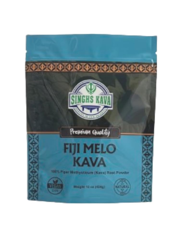 SINGHS Premium Noble Fijian Kava Root Powder (Waka) - 16 oz - image 2
