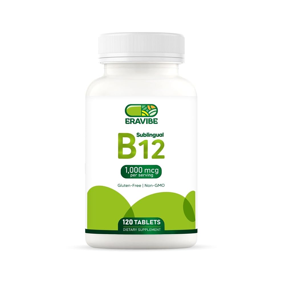 ERAVIBE Vitamin B12 1000 mcg - 120 Tablets