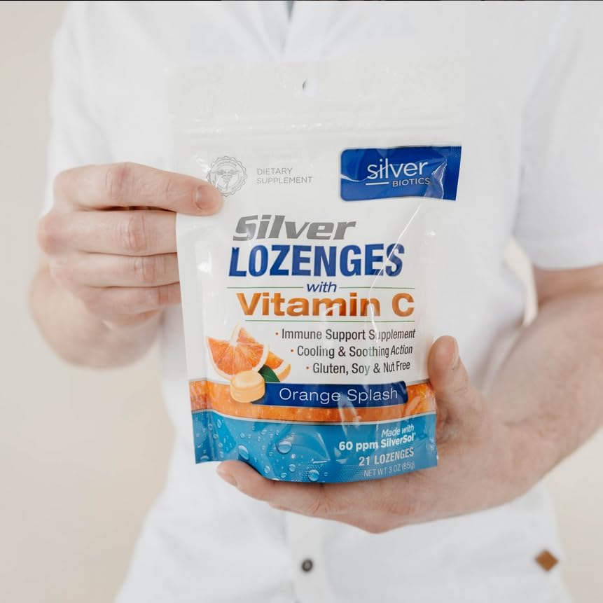 Silver Biotics Colloidal Silver Lozenges Immune Support - 21 Count - image 6
