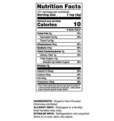 Terrasoul Superfoods Organic Noni Fruit Powder - 16 Ounces - image 4