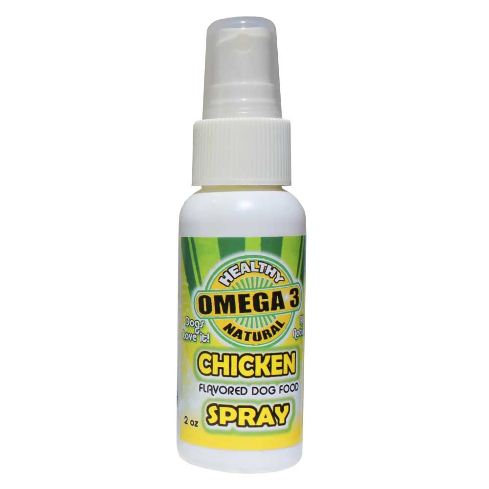 Flavored Sprays Chicken Omega 3 Oil for Dogs - 2 oz