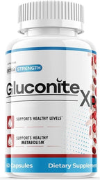 GLUCONITE Natural Extra Strength Blood Formula - 60 Capsules - image 2