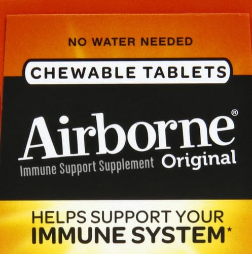 Airborne Vitamin C 1000mg Chewable Tablets Immune Support - 32 Tablets - image 12