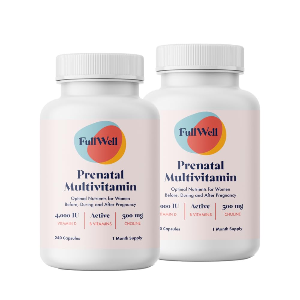 FullWell Women's Prenatal Multivitamin - Healthy Pregnancy Support