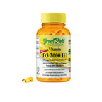 Greenfield Nutritions Halal Vitamin D3 2000 IU - 120 Softgels