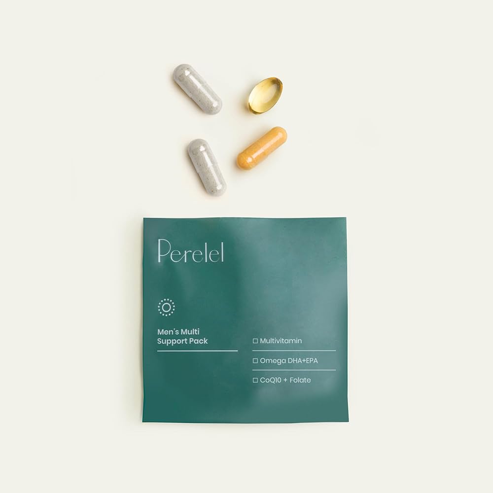 Perelel Mens Daily Multivitamin with Omega 3 & CoQ10 - 30 Packs - image 4