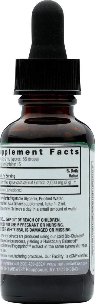 Nature's Answer Vitex Berry Alcohol Free Liquid - 1 Fl Oz (2 Pack) - image 3
