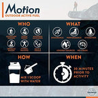 TruWild Motion All Natural Pre Workout Powder Drink Mix for Men