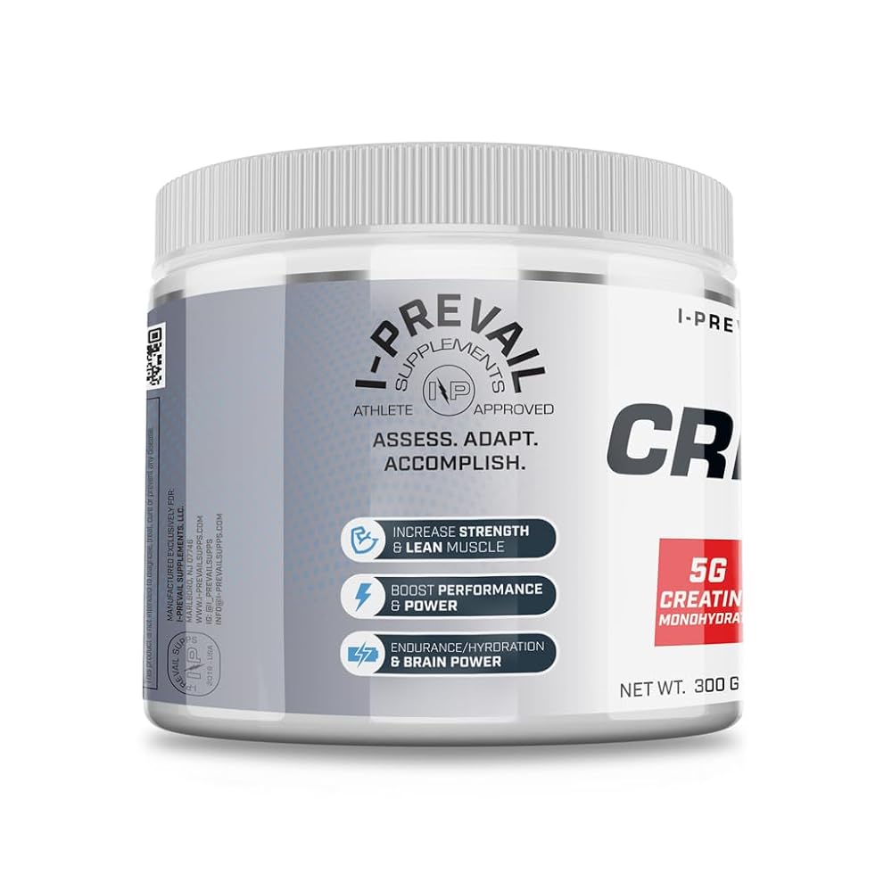 I-Prevail Supplements 100% Pure Creatine Monohydrate Powder - 60 Servings - image 4