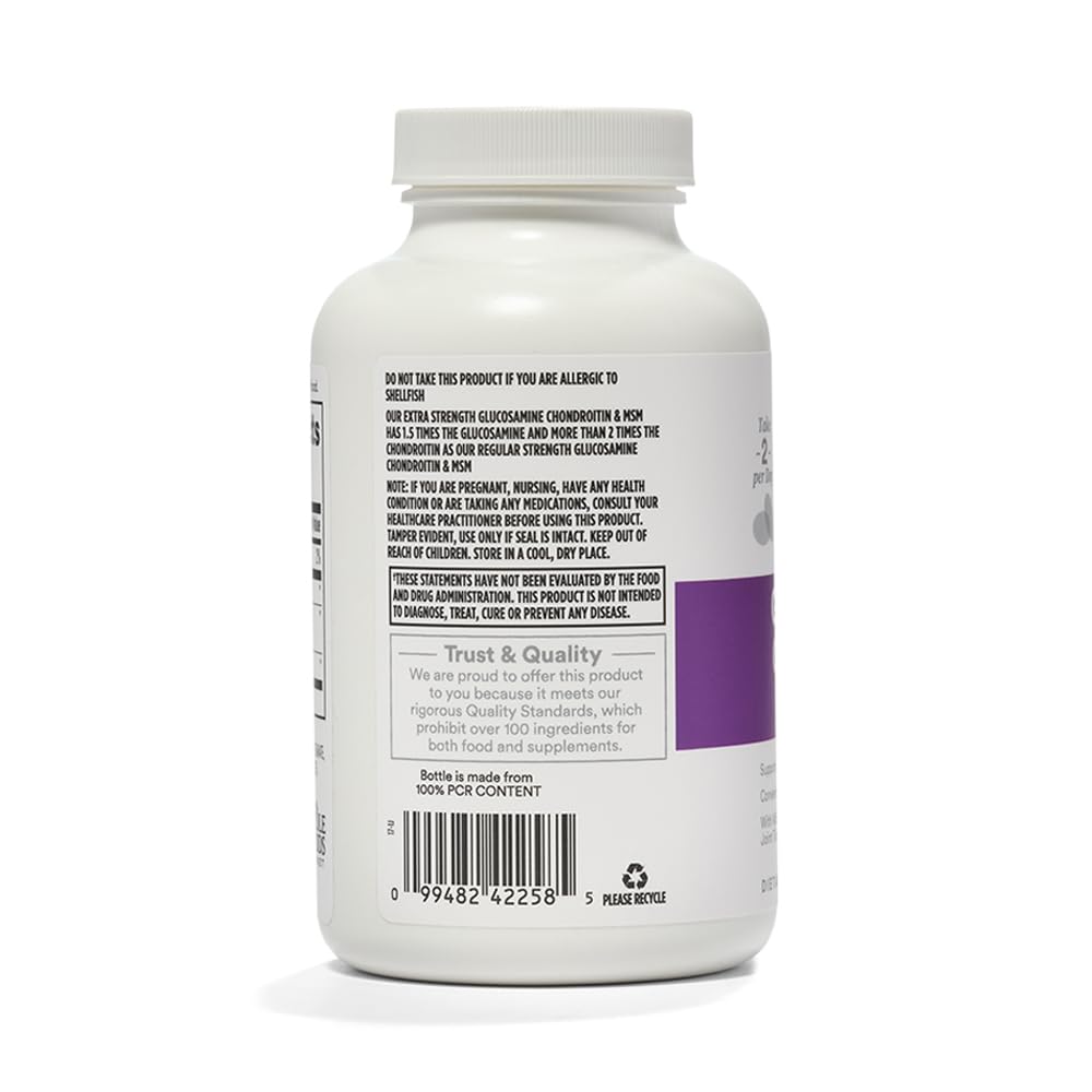 365 by Whole Foods Market Extra-Strength Glucosamine Chondroitin MSM - image 2