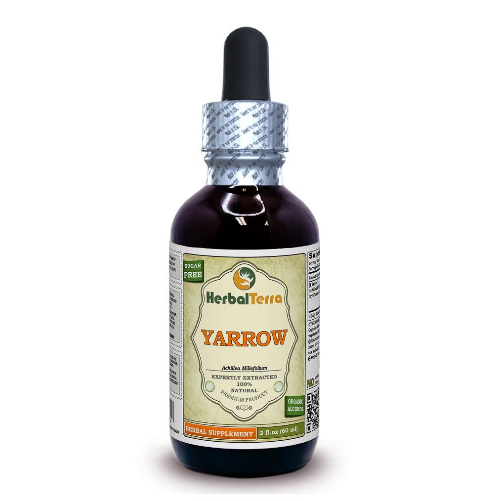 Herbal Terra LLC Yarrow (Achillea Millefolium) Tincture