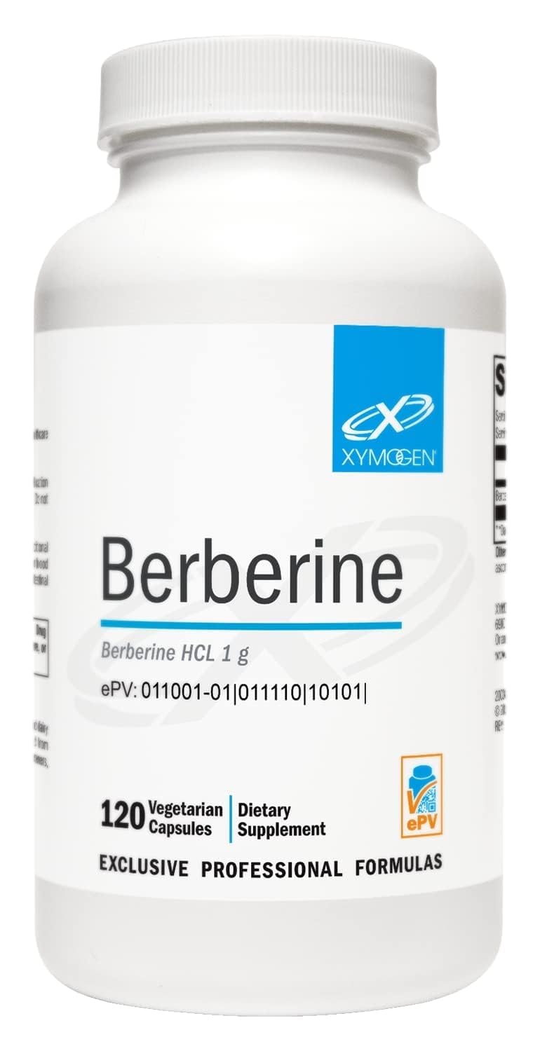 XYMOGEN Berberine - 120 Capsules