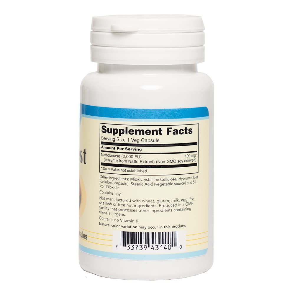 Best in Nature NattoBest Nattokinase Supplement Heart Health - 60 Capsules - image 2