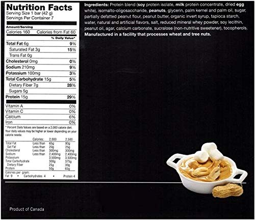 Nutmeg State Nutrition Proti Fit Protein Bar Fluffy Nutter - 7 Count - image 2