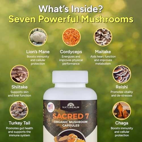 Naturealm Sacred 7 Mushroom Supplement