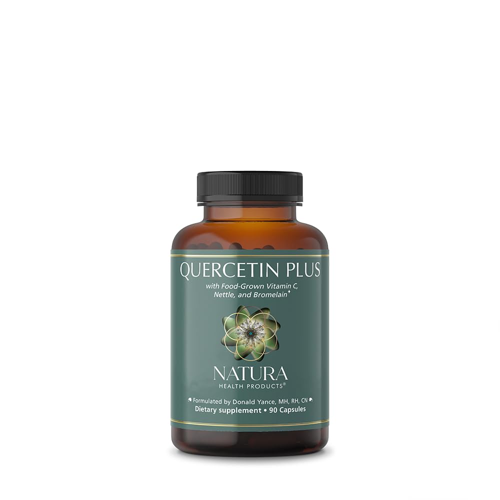 Natura Health Products Quercetin Plus Bromelain Vitamin C & Nettle - 90 Capsules