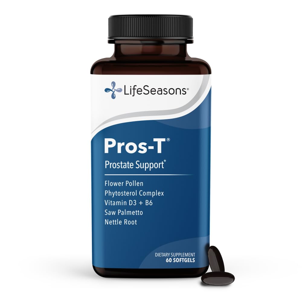 LifeSeasons Pros-T Prostate Support Supplement - 60 Softgels