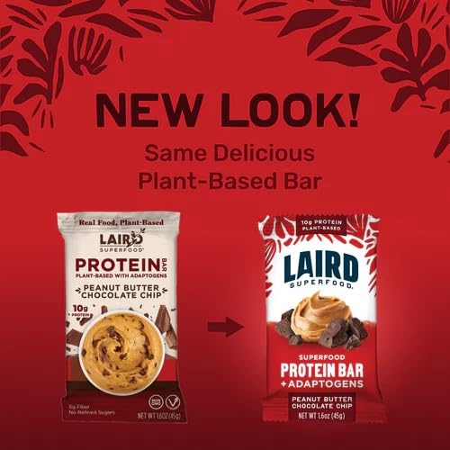 Laird Superfood Functional Protein Bars with Adaptogens