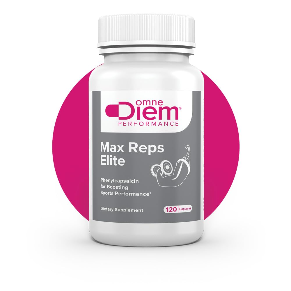 Omne Diem Max Reps Elite Capsules Sports Performance - 120 Capsules