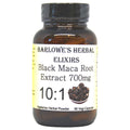 Barlowe's Herbal Elixirs Black Maca Root Extract 700 mg - 60 Vegetarian Capsules