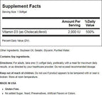 21st Century Vitamin D3 50 mcg (2000 IU) - 250 Tablets - image 2