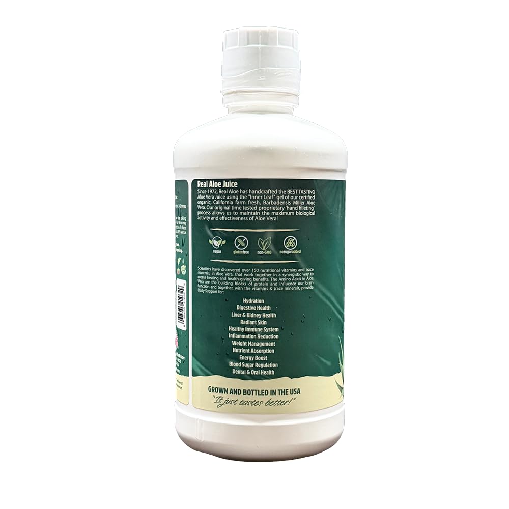 Real Aloe Organic Aloe Vera Juice - 32 fl oz - image 10
