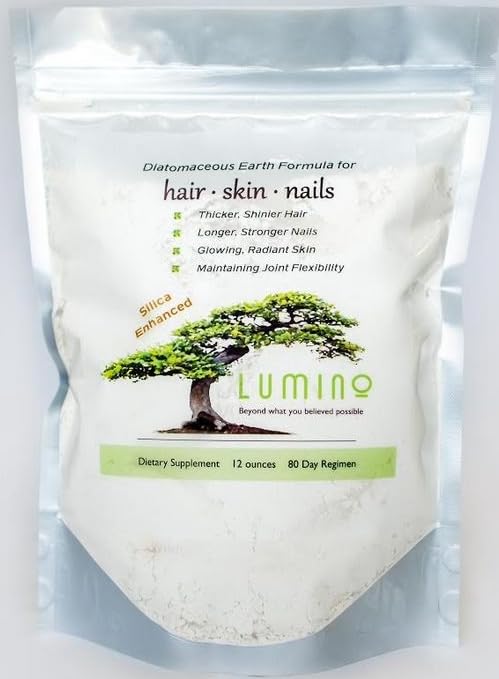 Lumino Wellness Silica Formula Powder for Hair, Skin & Nails - 12 oz