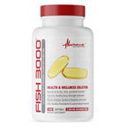 Metabolic Nutrition Fish 3000 Omega-3 Fish Oil - 180 Softgels