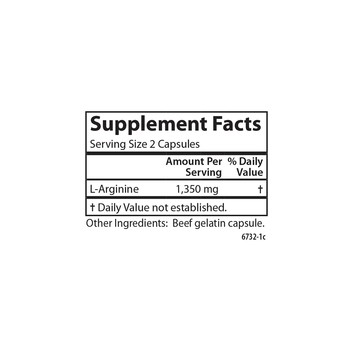 Carlson L-Arginine 675 mg Circulatory Health - 180 Capsules - image 4