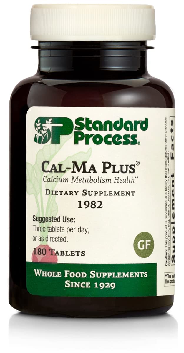 Standard Process Cal-Ma Plus Calcium & Endocrine Supplement - 180 Tablets
