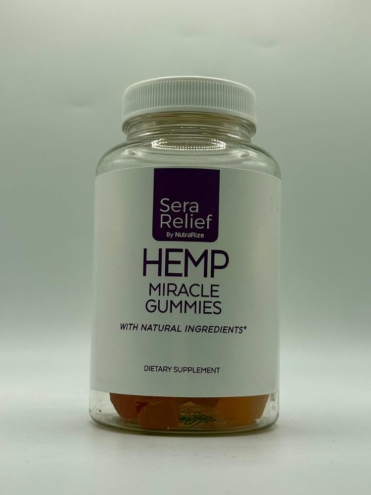 NutraRize Sera Relief Hemp Gummies Sleep Support - 120 Gummies - image 2