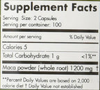 Maca Magic Organic Capsules - 200 Count - image 4