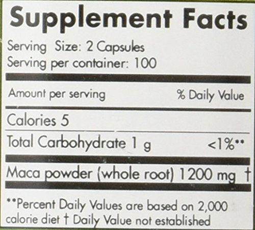 Maca Magic Organic Capsules - 200 Count - image 4